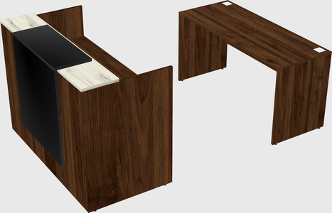 Modular reception desk
