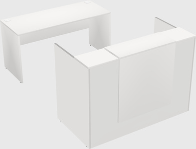 Modular reception desk