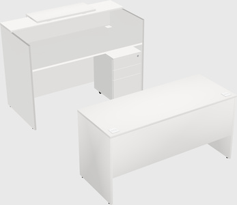 Modular reception desk