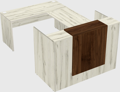 Modular reception desk