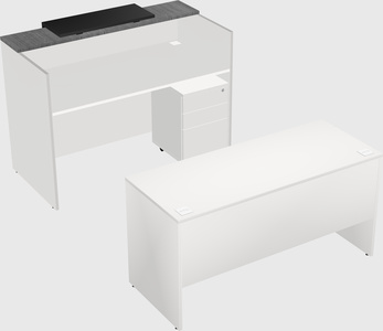 Modular reception desk