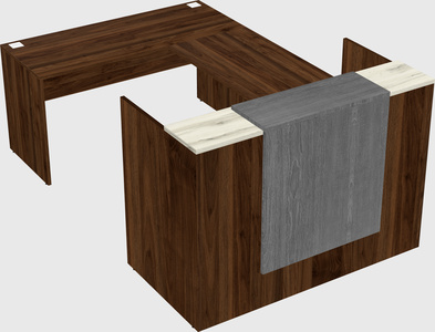 Modular reception desk