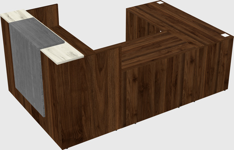 Modular reception desk