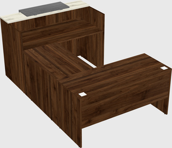 Modular reception desk