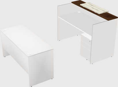 Modular reception desk