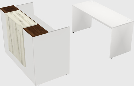 Modular reception desk