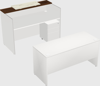Modular reception desk