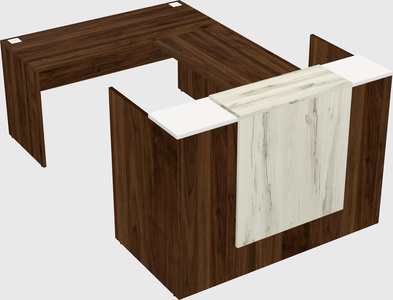 Modular reception desk