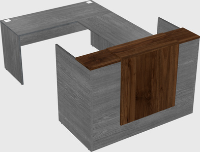 Modular reception desk