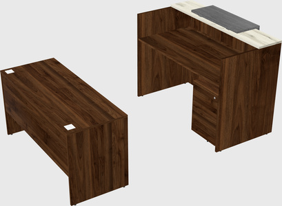 Modular reception desk