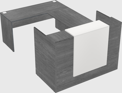Modular reception desk