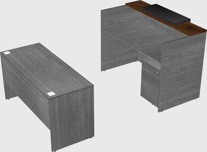 Modular reception desk