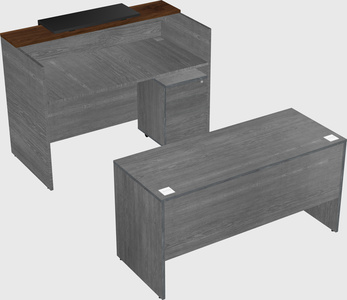 Modular reception desk