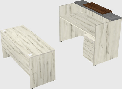 Modular reception desk