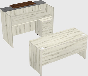 Modular reception desk