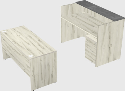 Modular reception desk
