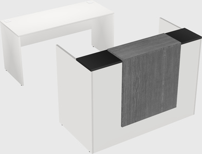Modular reception desk