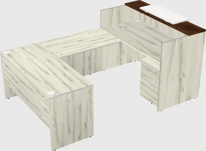 Modular reception desk