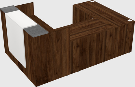 Modular reception desk