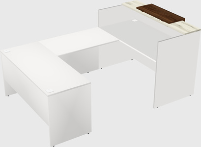 Modular reception desk