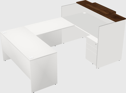 Modular reception desk