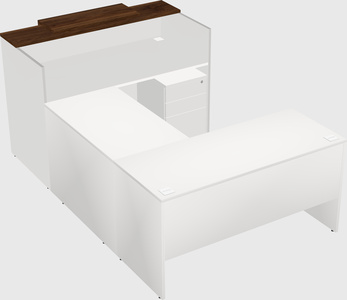 Modular reception desk