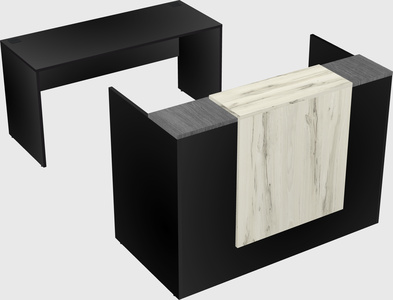 Modular reception desk