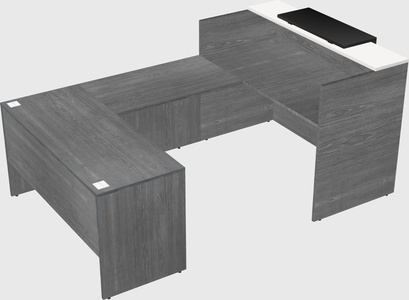Modular reception desk
