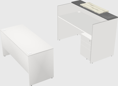 Modular reception desk