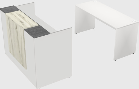 Modular reception desk