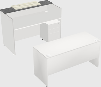 Modular reception desk