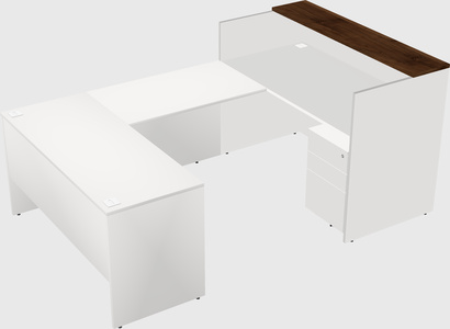 Modular reception desk