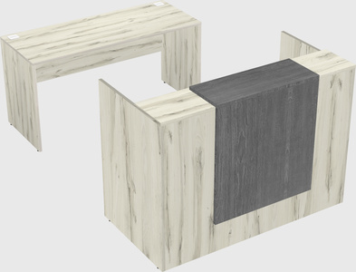 Modular reception desk