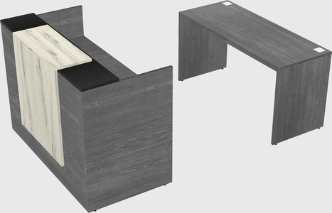Modular reception desk