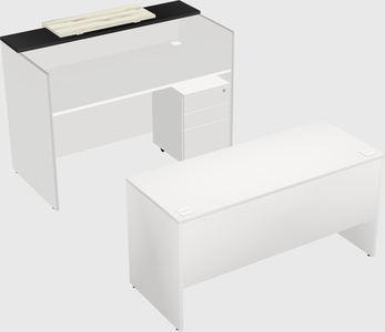 Modular reception desk