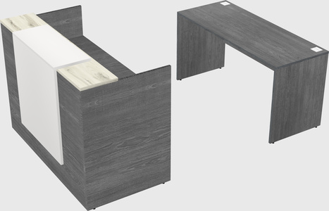 Modular reception desk