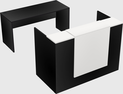 Modular reception desk