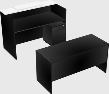 Modular reception desk