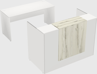 Modular reception desk