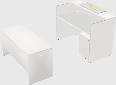 Modular reception desk