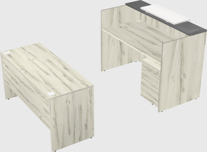 Modular reception desk