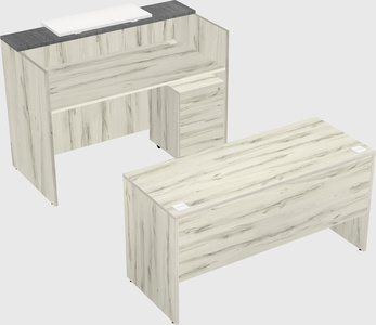 Modular reception desk