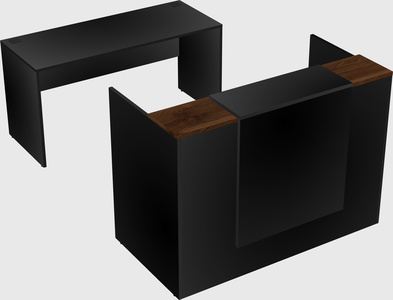 Modular reception desk