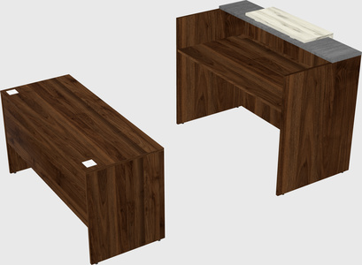 Modular reception desk