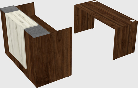 Modular reception desk