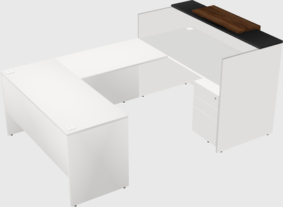 Modular reception desk