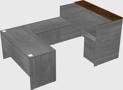 Modular reception desk