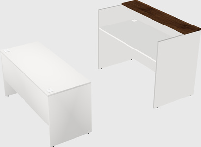 Modular reception desk