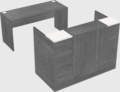 Modular reception desk