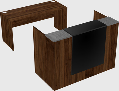 Modular reception desk